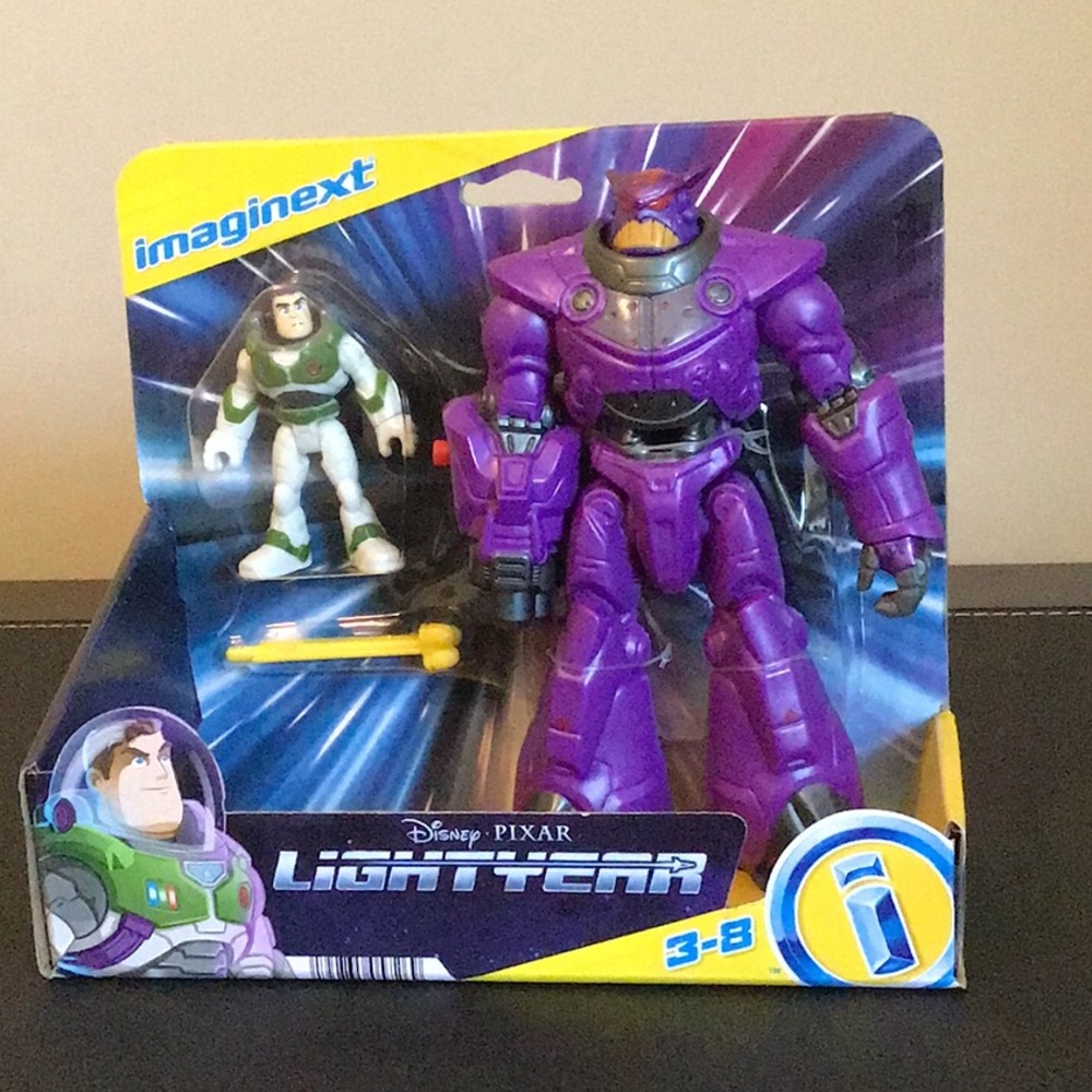 Imaginext Disney Pixar LIGHTYEAR  BUZZ & BATTLE BLAST ZURG